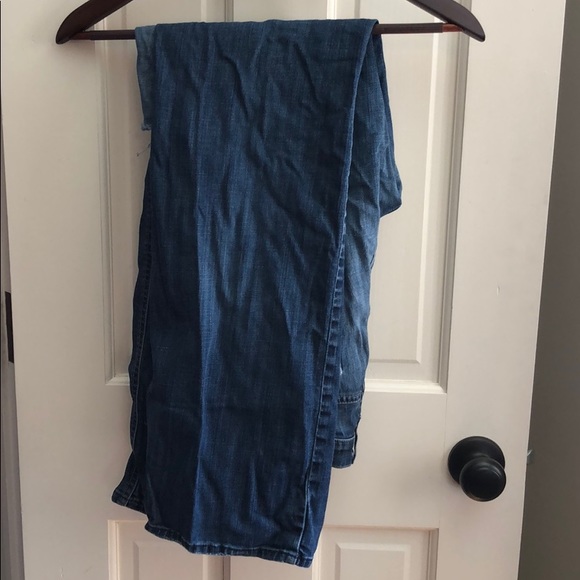 Men’s 7 for all mankind ‘A’ pkt relaxed blue jeans - Picture 5 of 8